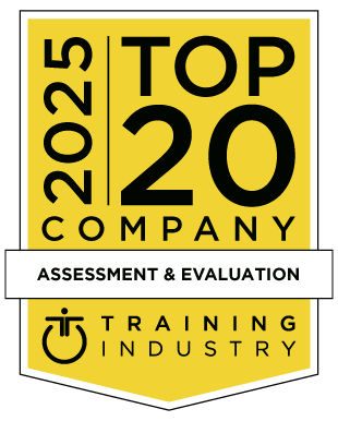 Training Industry Top 20 Company in 2025 for Assessment & Evaluation