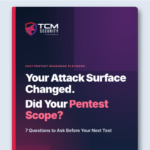 2027 Pentest Readiness Playbook